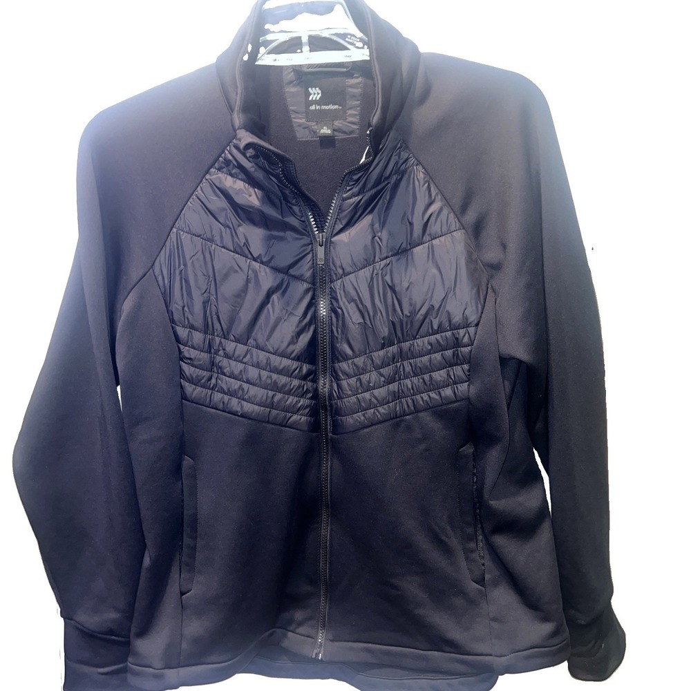 All In Motion Women Long Sleeve Full Zip Athletic Jacket Size XL
